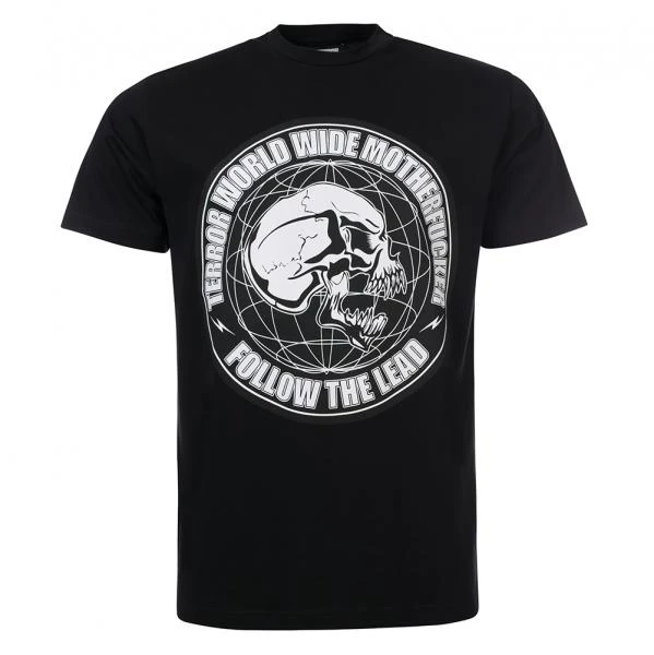 terror hardcore t-shirt worldwide