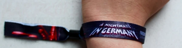 A Nightmare in Germany "Stand" Wristband