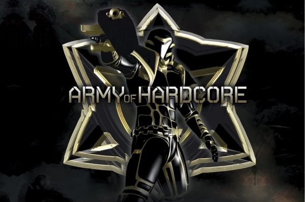 Army Of Hardcore Banner "10 Years Edition"