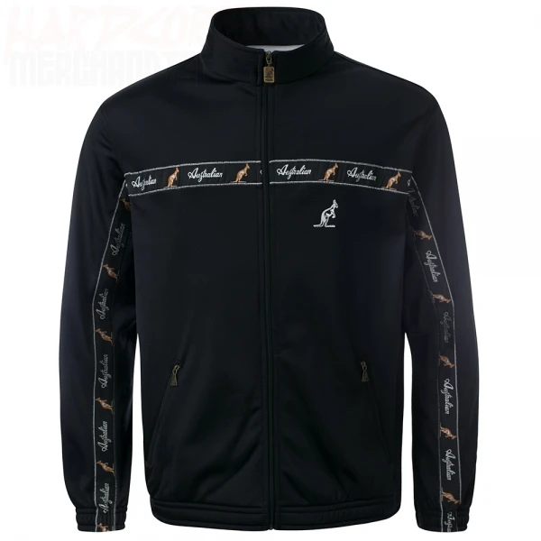 Australian Trackjacket "all over" black (3.0)