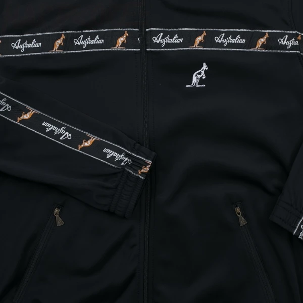 Australian Trackjacket "all over" black (3.0)