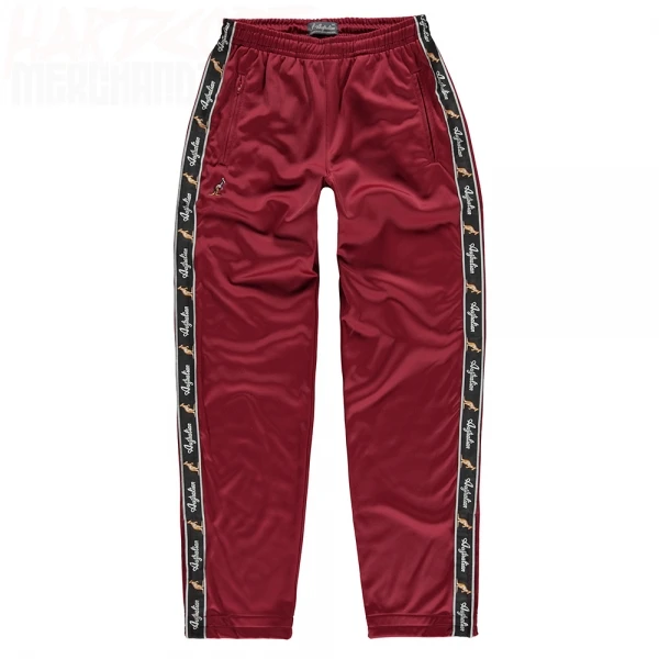 Australian Trackpants "all over" bordeauxred