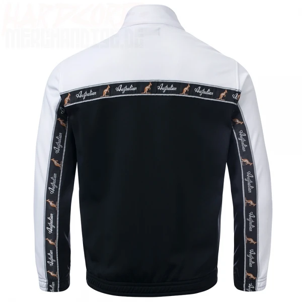 Australian Trackjacket "all over" black/white