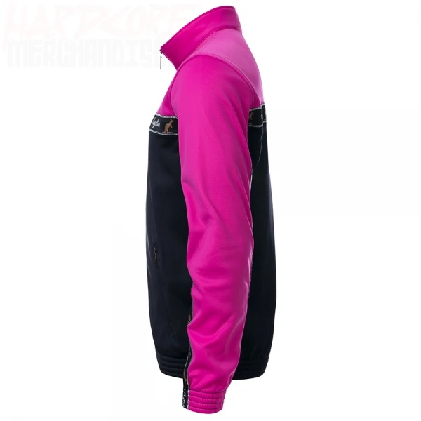 Australian Trainingsjacke "all over" schwarz/fuchsia