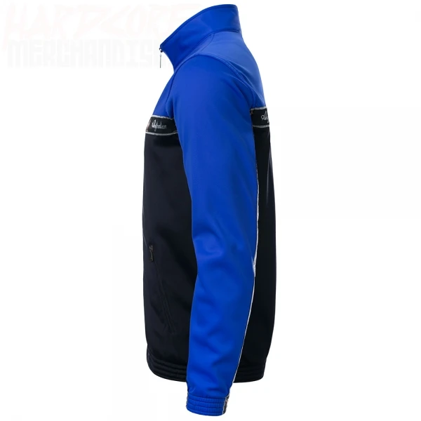 Australian Trainingsjacke "all over" schwarz / royal blau