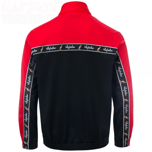 Australian Trackjacket "all over" red/black