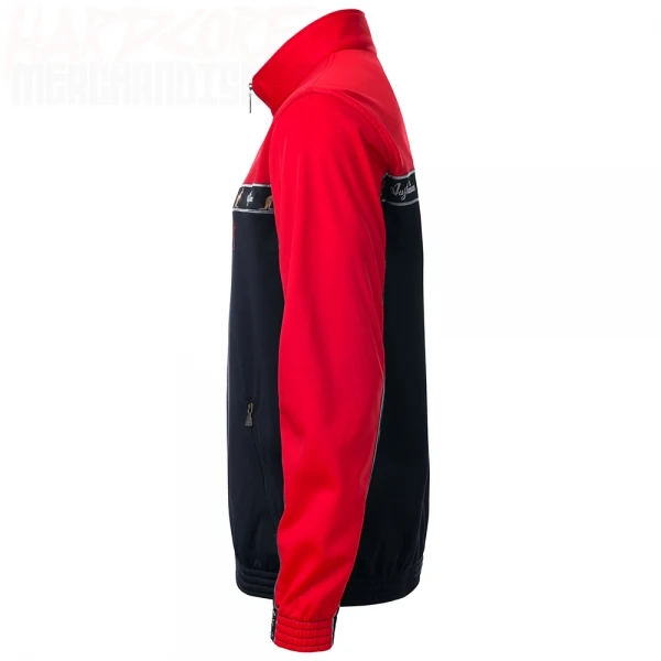 Australian Trackjacket "all over" red/black