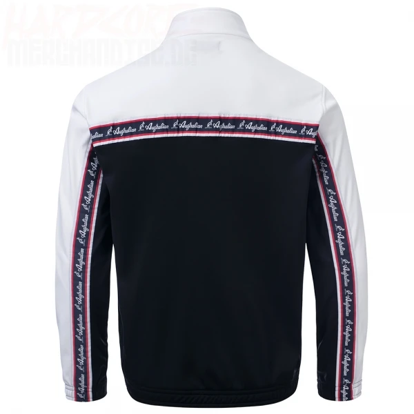 Australian Trackjacket "all over" no.1 black/white