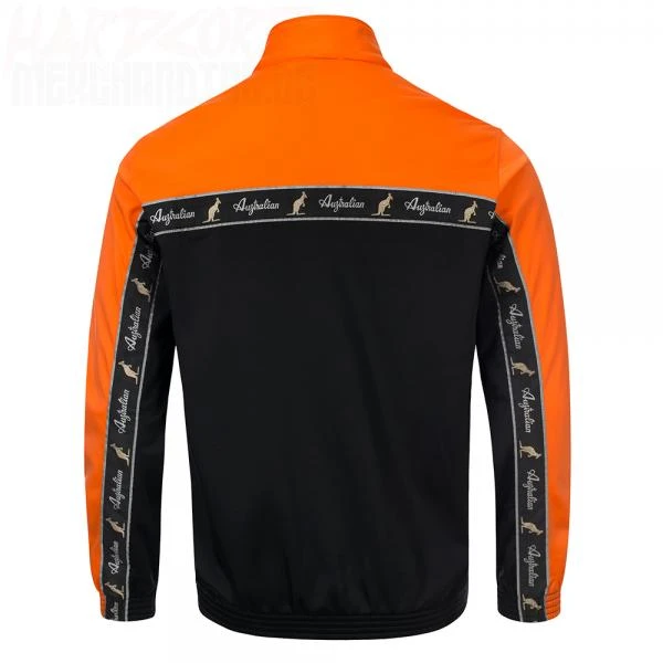 Australian Trainingsjacket All Over orange / black