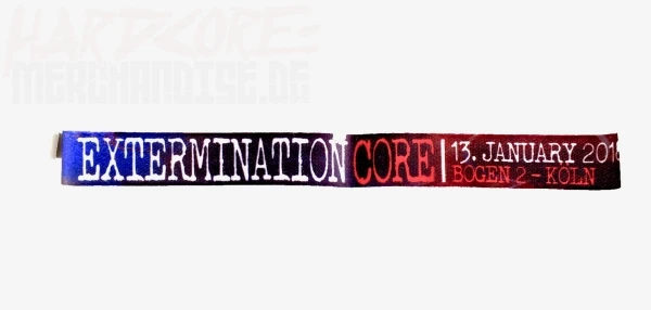 Extermination Core Festival Bändchen 2018