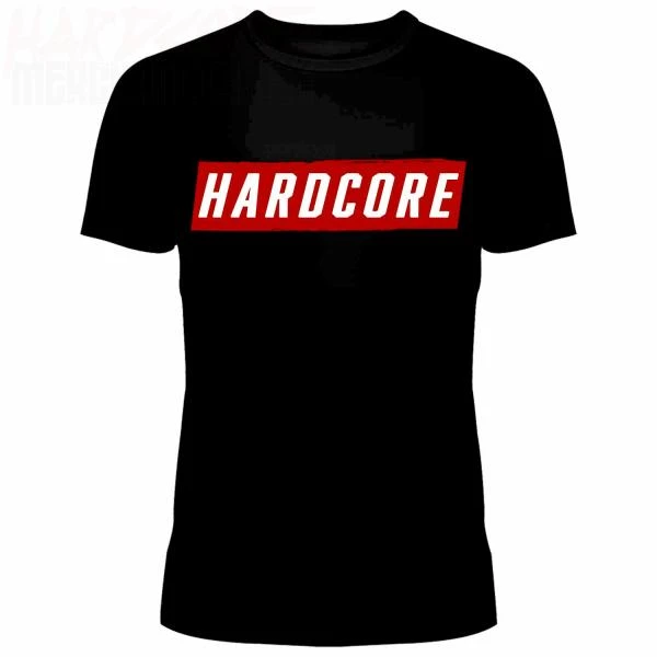 Hardcore T-Shirt red front