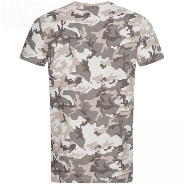 Hardcore United T-Shirt Urban Tan Rueckseite