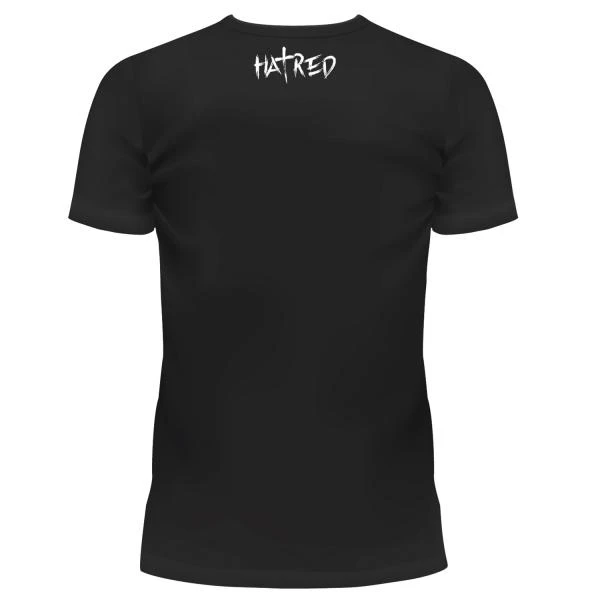 Hatred big logo t-shirt rueckseite