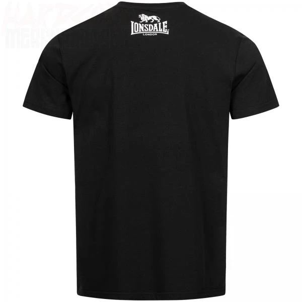 Lonsdale T-Shirt Gots black backside