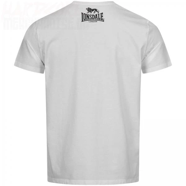 Lonsdale T-Shirt Gots weiss Rueckseite