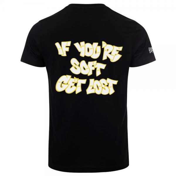 Natas Rec. T-Shirt "If You're soft get lost" by Rob Gee