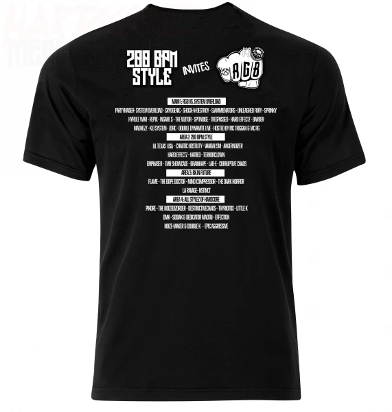 200 Bpm Style invites RGB vs. System Overload T-Shirt (xs/s)