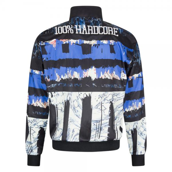 314-S24-150-100-prozent-hardcore-trainingsjacke-royal-schwarz-hinten