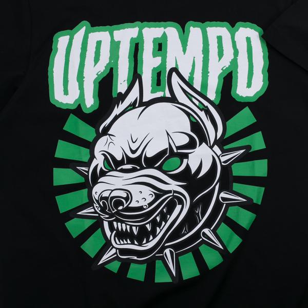 uptempo_hardcore_t_shirt_schwarz_gruen_detail