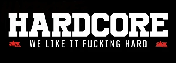 Hardcore Sticker "We Like It Hard"