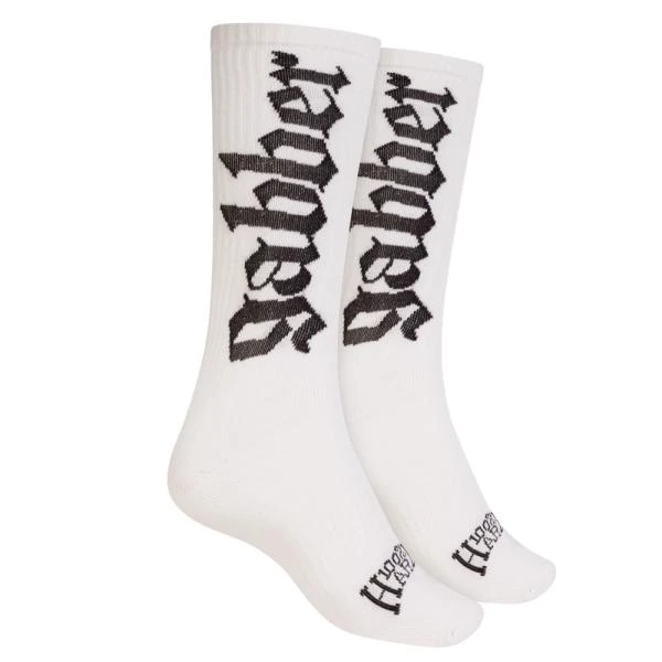 100_procent_hardcore_socks_gabber_white