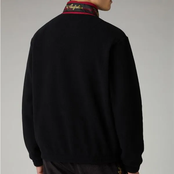 Australian Trainingsjacke Fleece "Archive Pile Logo Tape"