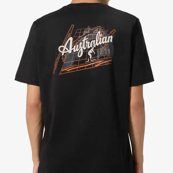 Australian Sportswear T-Shirt "Archive" Schwarz
