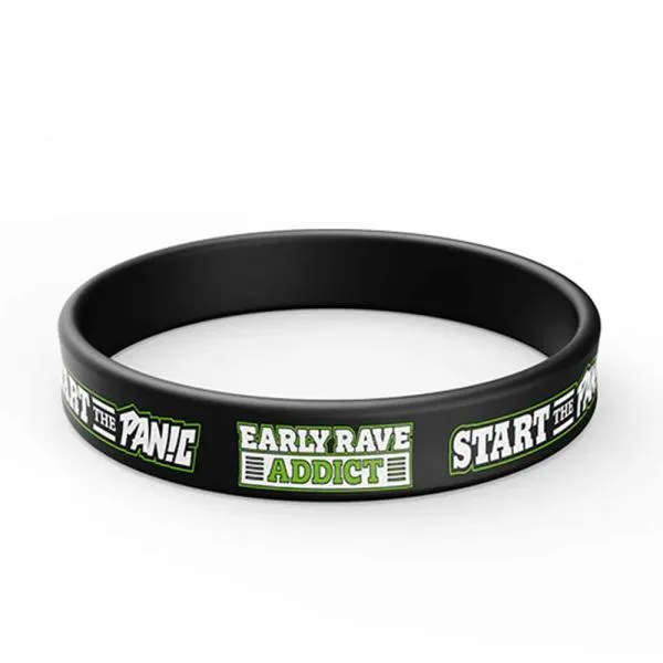 DJ Panic Silicon Wristband "Start The Panic"