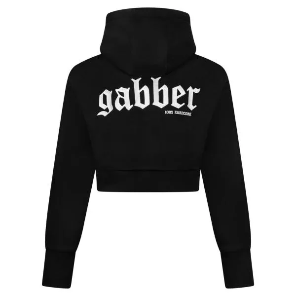 Gabber Cropped Hoodie