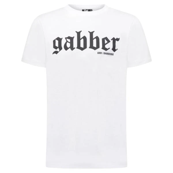 Gabber T-shirt white