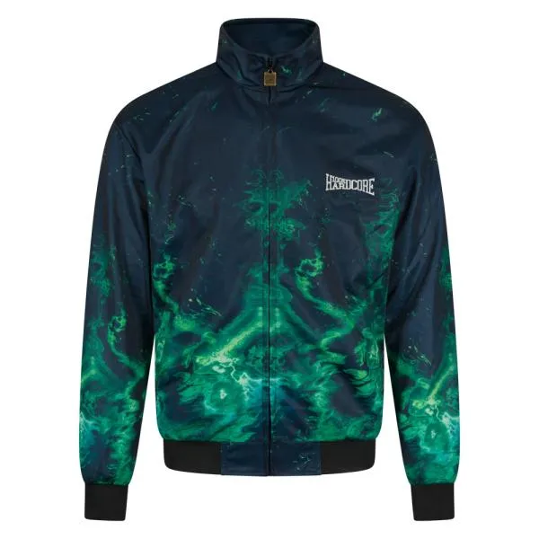 100% Hardcore Trainingsjacke "Green Flame"