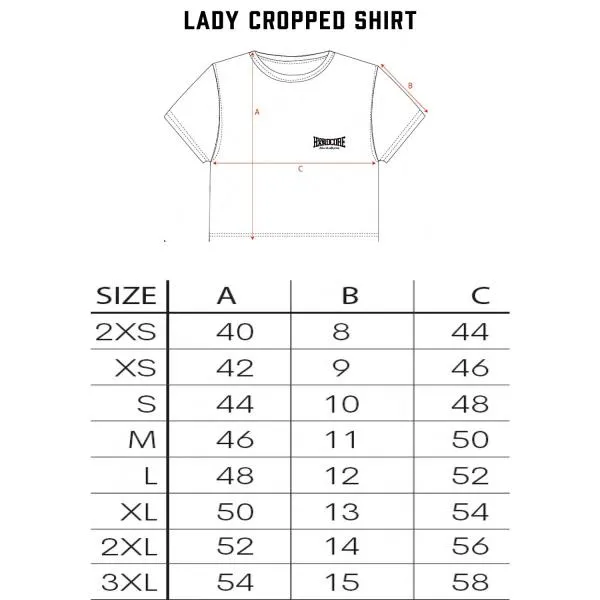 Gabber Damen T-Shirt "cropped"