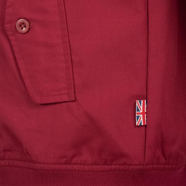 lonsdale_harrington_jacke_rot_tasche