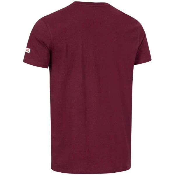 Lonsdale T-Shirt "one tone" oxblood/schwarz