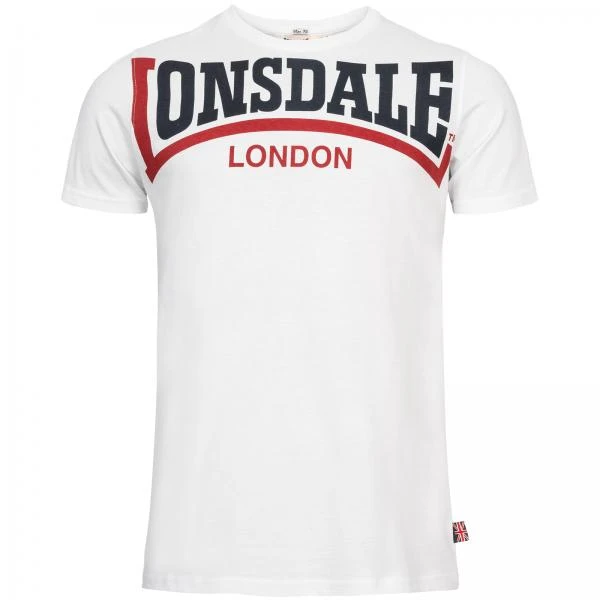 Lonsdale T-Shirt "Creaton" weiss