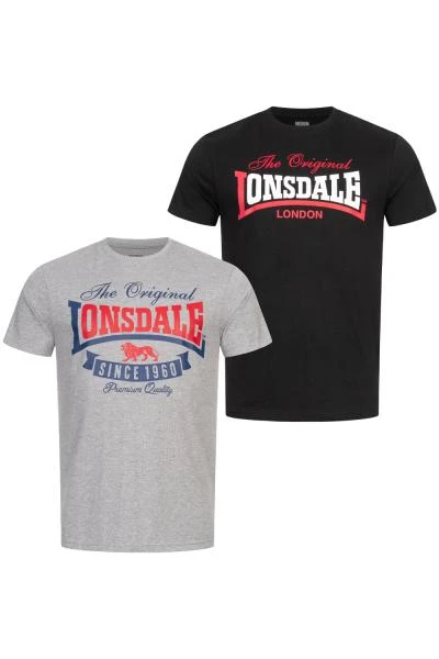 Lonsdale T-Shirt doublepack "Gearach"