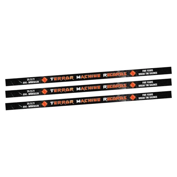 Terror Machine Records "5 Years" limited wristband