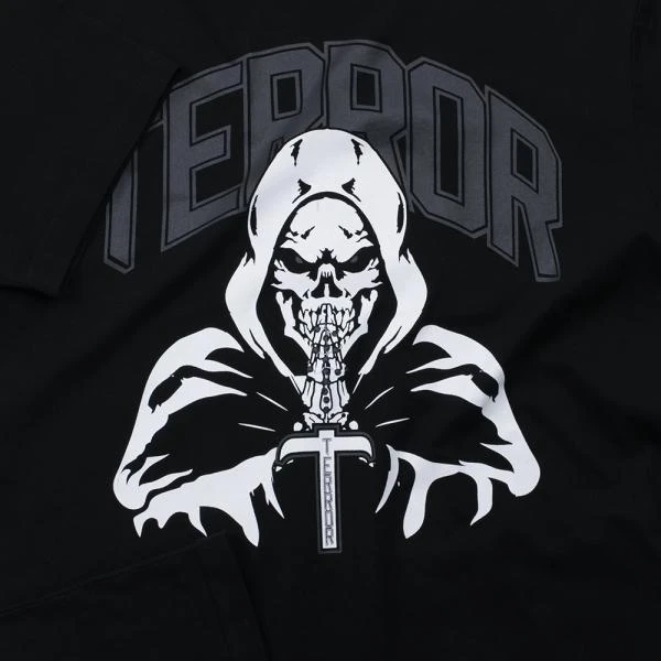 terror hardcore t-shirt come here detail